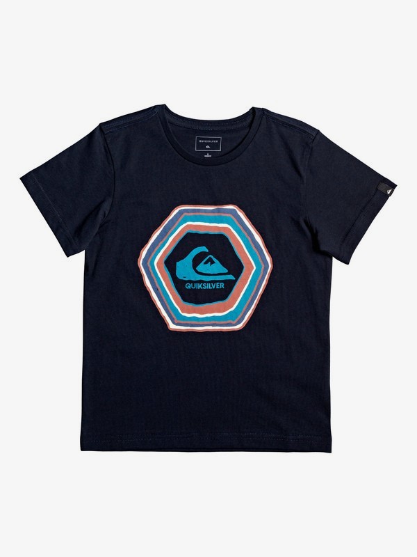 quiksilver, Lost Tree - T-Shirt, SKY CAPTAIN (kye0) 0 Lost Tree - T-Shirt Black EQKZT03321 Quiksilver