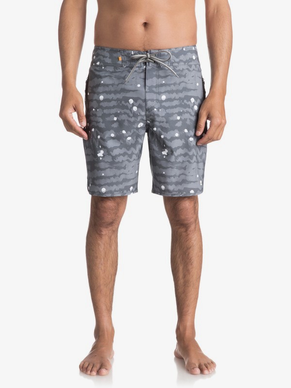quiksilver, Waterman Deep Sea 19" - Board Shorts para Hombre, CARBON (kns0) 0 Waterman Deep Sea 19" - Board Shorts para Hombre Negro EQMBS03017 Quiksilver