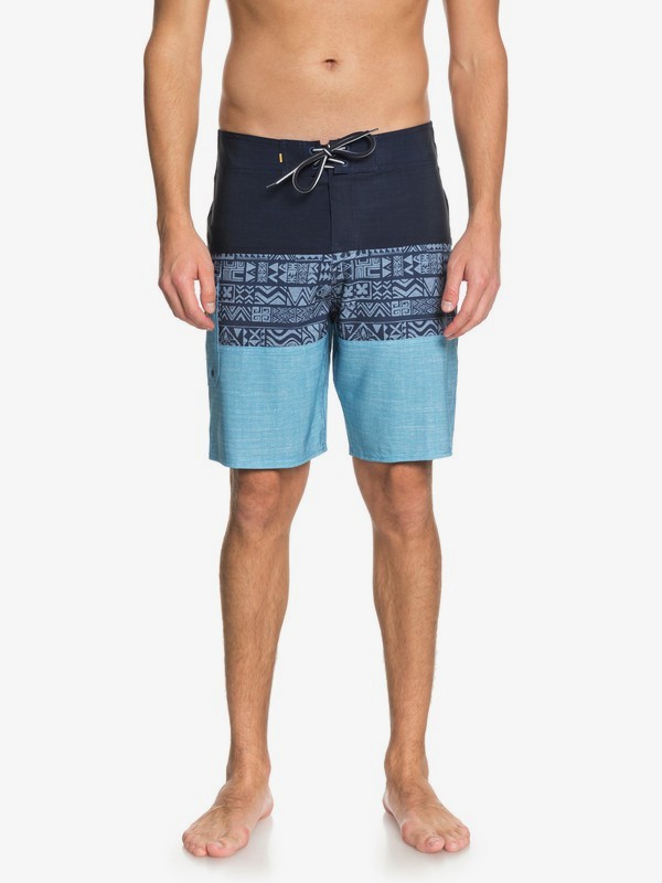 quiksilver, FAIRWAY TRIBLOCK BOARDSHORT, DARK DENIM (brq0) 0 FAIRWAY TRIBLOCK BOARDSHORT EQMBS03031 Quiksilver