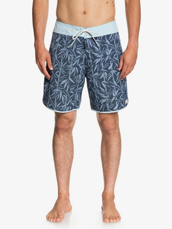 quiksilver, Waterman Mana Scallop 19" - Board Shorts for Men, ORION BLUE (brg6) 0 Waterman Mana Scallop 19" - Board Shorts for Men EQMBS03043 Quiksilver
