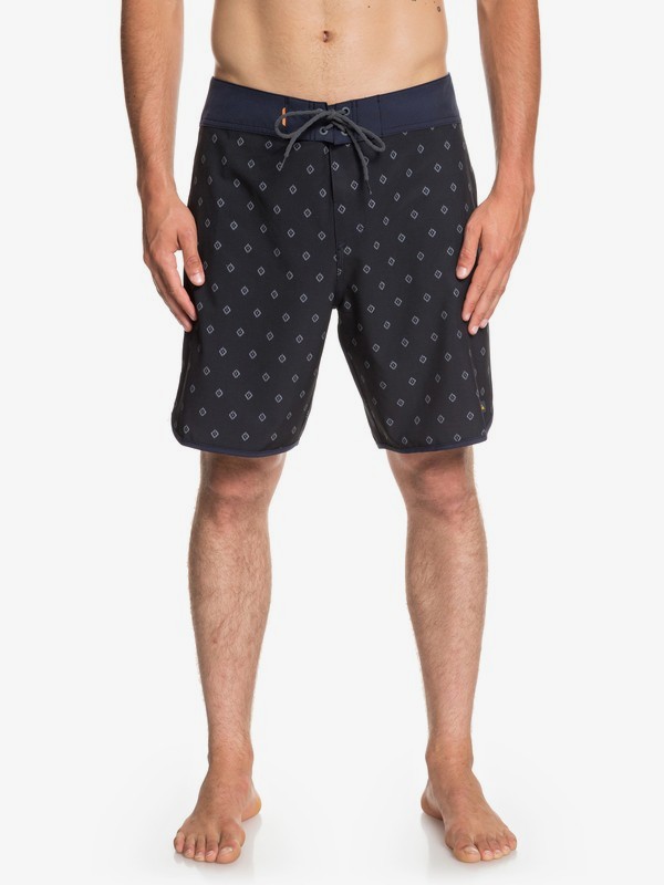 quiksilver, Waterman Odysea Manoa 19" - Boardshorts para Hombre, PARISIAN NIGHT (byp0) 0 Waterman Odysea Manoa 19" - Boardshorts para Hombre Azul EQMBS03051 Quiksilver