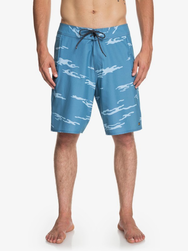 quiksilver, Waterman Paddler 20" - Boardshorts para Hombre, BLUE SHADOW (bkq6) 0 Waterman Paddler 20" - Boardshorts para Hombre Azul EQMBS03052 Quiksilver
