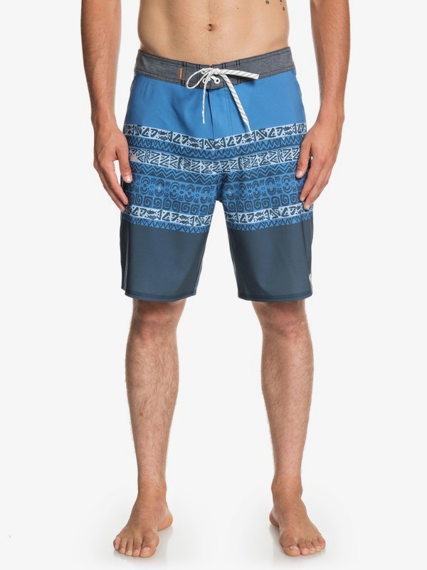 quiksilver, Waterman Liberty Triblock 19" - Boardshorts para Hombre, CERULEAN (bfn6) 0 Waterman Liberty Triblock 19" - Boardshorts para Hombre Azul EQMBS03053 Quiksilver
