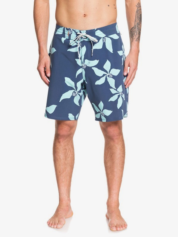 quiksilver, Waterman Falling Blossom 19" Boardshorts, MAJOLICA BLUE (bsm6) 0 Waterman Falling Blossom 19" Boardshorts Blue EQMBS03064 Quiksilver