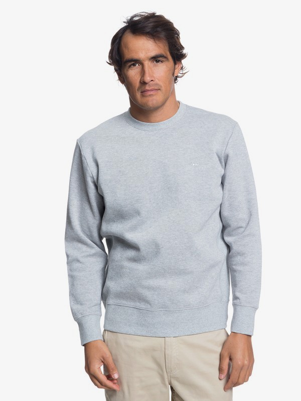 quiksilver, Waterman Dead Break - Sweatshirt for Men, GREY MARL (slrh) 0 Waterman Dead Break - Sweatshirt for Men Grey EQMFT03025 Quiksilver