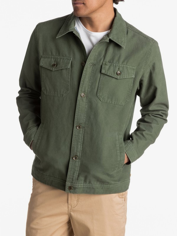 Waterman Tradie - Button-Up Coat for Men EQMJK03003 0 Waterman Tradie Button-Up Coat EQMJK03003 Quiksilver