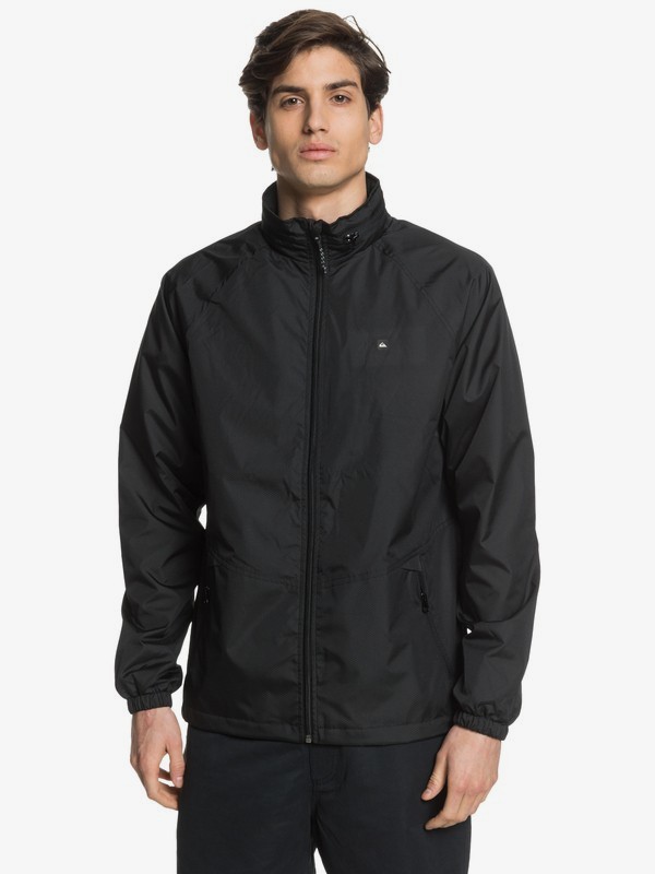 quiksilver, Waterman Shell Shock - Chaqueta Corta-Viento Repelente al Agua para Hombre, BLACK (kvj0) 0 Waterman Shell Shock - Chaqueta Corta-Viento Repelente al Agua para Hombre Negro EQMJK03023 Quiksilver
