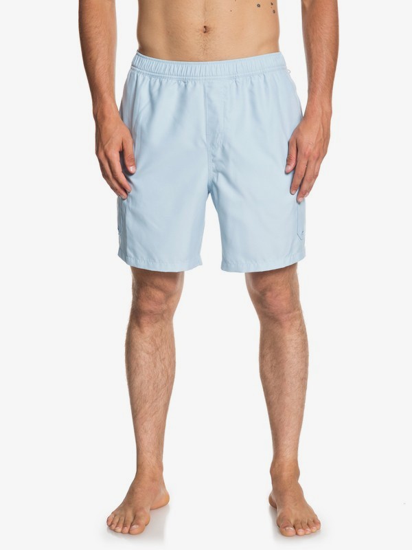 quiksilver, Waterman Balance 18" Volleys, CERULEAN (bfn0) 0 Waterman Balance 18" Volleys Blue EQMJV03050 Quiksilver