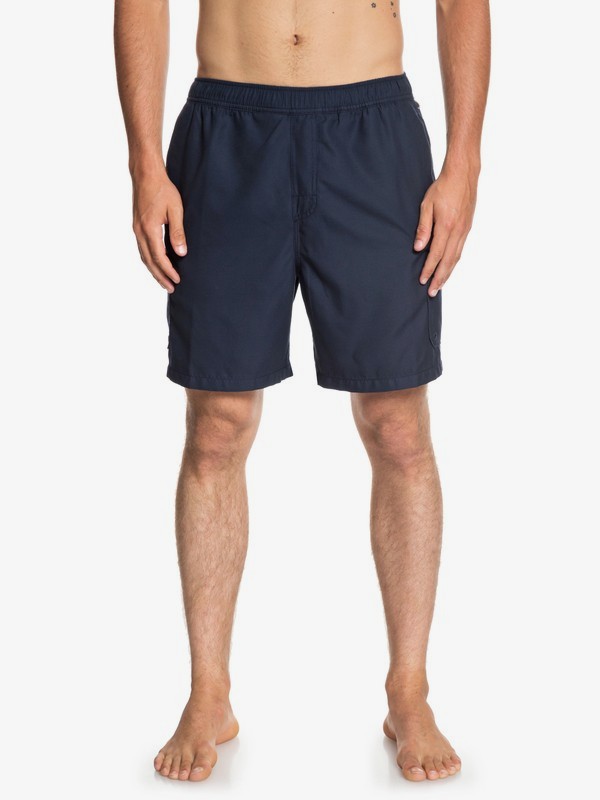 quiksilver, Waterman Balance 18" Volleys, PARISIAN NIGHT MARL (byph) 0 Waterman Balance 18" Volleys Blue EQMJV03050 Quiksilver