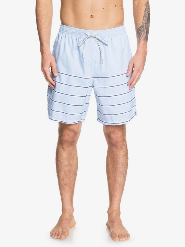 quiksilver, Waterman Lighthouse 18" Swim Shorts, CERULEAN (bfn6) 0 Waterman Lighthouse 18" Swim Shorts Blue EQMJV03051 Quiksilver