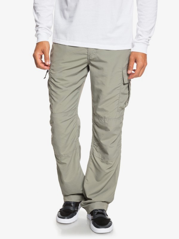 quiksilver, Waterman Skipper - Pantalón Cargo para Hombre, VERTIVER (tmn0) 0 Waterman Skipper - Pantalón Cargo para Hombre Beige EQMNP03015 Quiksilver