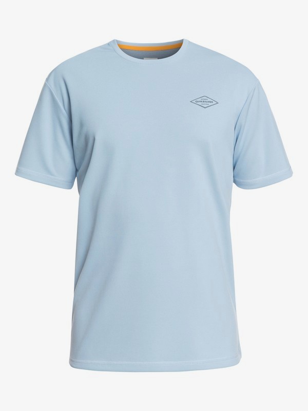 quiksilver, Waterman Gut Check Short Sleeve UPF 30 Rashguard, CERULEAN (bfn0) 0 Waterman Gut Check Short Sleeve UPF 30 Rashguard Blue EQMWR03050 Quiksilver