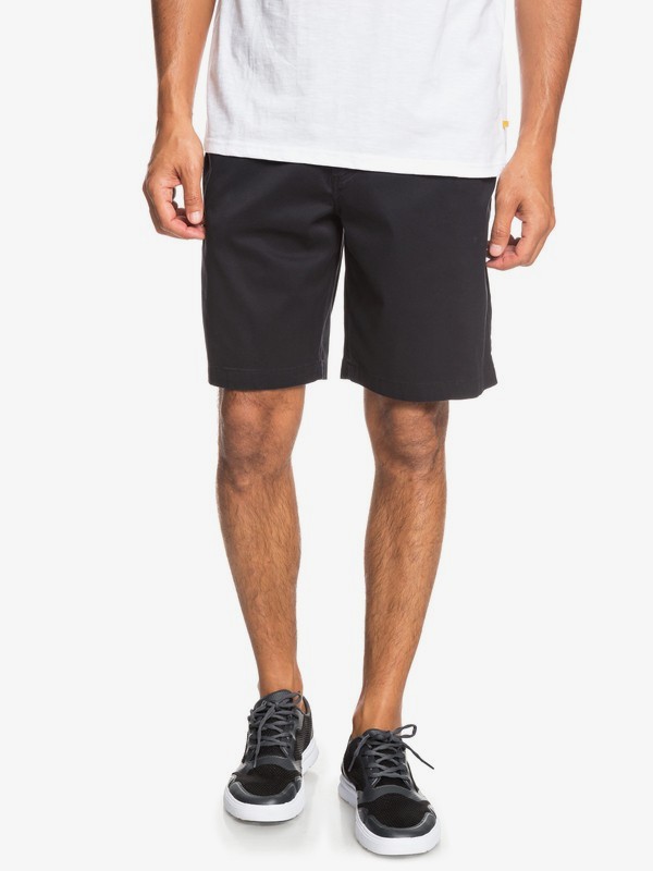 quiksilver, Waterman Secret Ocean Chino Shorts, BLACK (kvj0) 0 Waterman Secret Ocean Chino Shorts Black EQMWS03075 Quiksilver