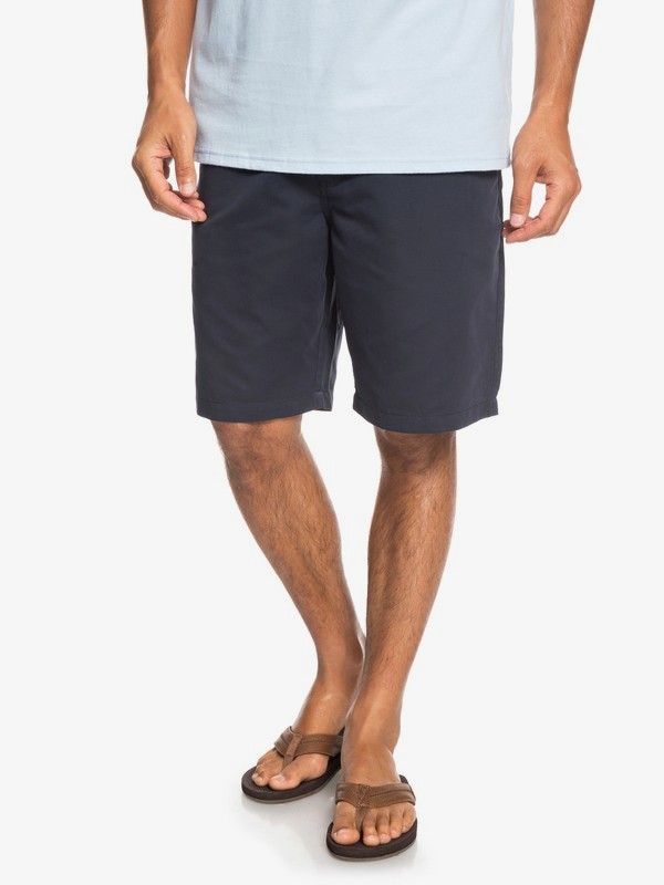 quiksilver, Waterman Maldive 20" - Short Chino para Hombre, PARISIAN NIGHT (byp0) 0 Waterman Maldive 20" - Short Chino para Hombre Azul EQMWS03076 Quiksilver