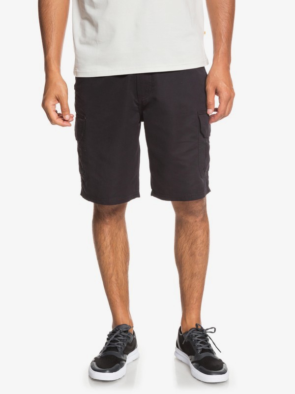 quiksilver, Waterman Maldive 20" - Cargo Shorts for Men, BLACK (kvj0) 0 Waterman Maldive 20" - Cargo Shorts for Men Black EQMWS03078 Quiksilver