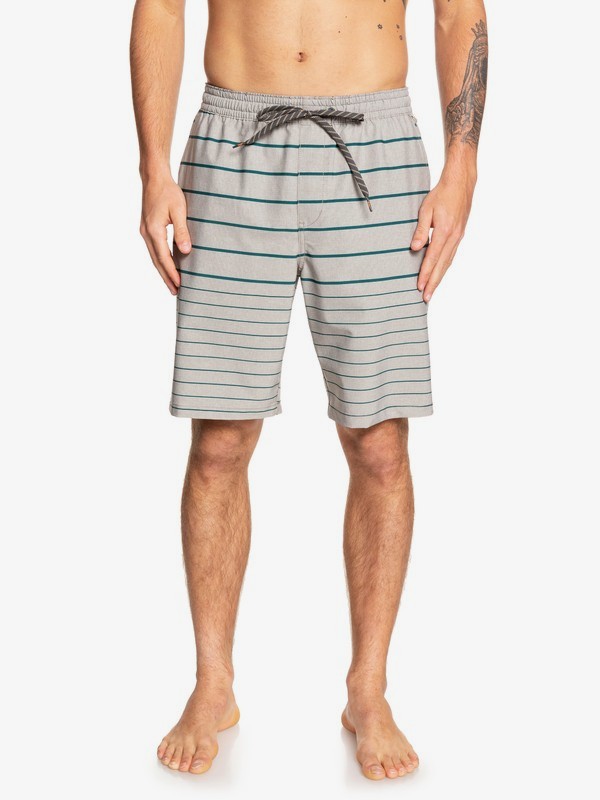 quiksilver, Boardshorts Amphibian- Suva de 20" con Raya Waterman, FLINT GRAY (sjm6) 0 Boardshorts Amphibian- Suva de 20" con Raya Waterman Gris EQMWS03092 Quiksilver