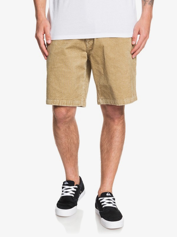 quiksilver, Waterman Secret Corduroy Shorts, TWILL (tka0) 0 Waterman Secret Corduroy Shorts Beige EQMWS03101 Quiksilver