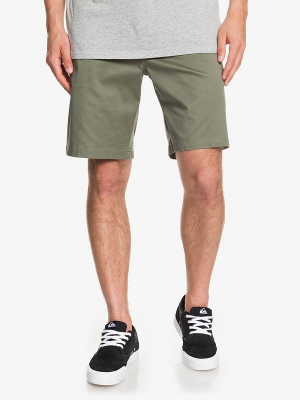 quiksilver, Waterman Secret Ocean 20" Chino Shorts, DUSTY OLIVE (gpb0) 0 Waterman Secret Ocean 20" Chino Shorts Green EQMWS03110 Quiksilver