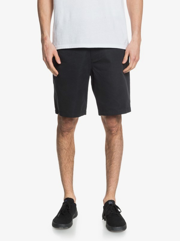 quiksilver, Waterman Maldive 20" Chino Shorts, BLACK (kvj0) 0 Waterman Maldive 20" Chino Shorts Black EQMWS03111 Quiksilver
