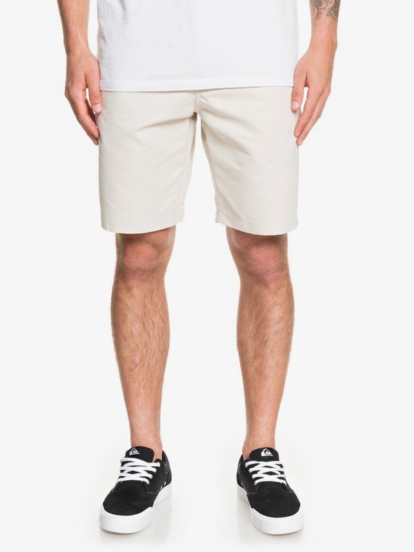 quiksilver, Waterman Maldive 20" Chino Shorts, RAINY DAY (sew0) 0 Waterman Maldive 20" Chino Shorts Grey EQMWS03111 Quiksilver