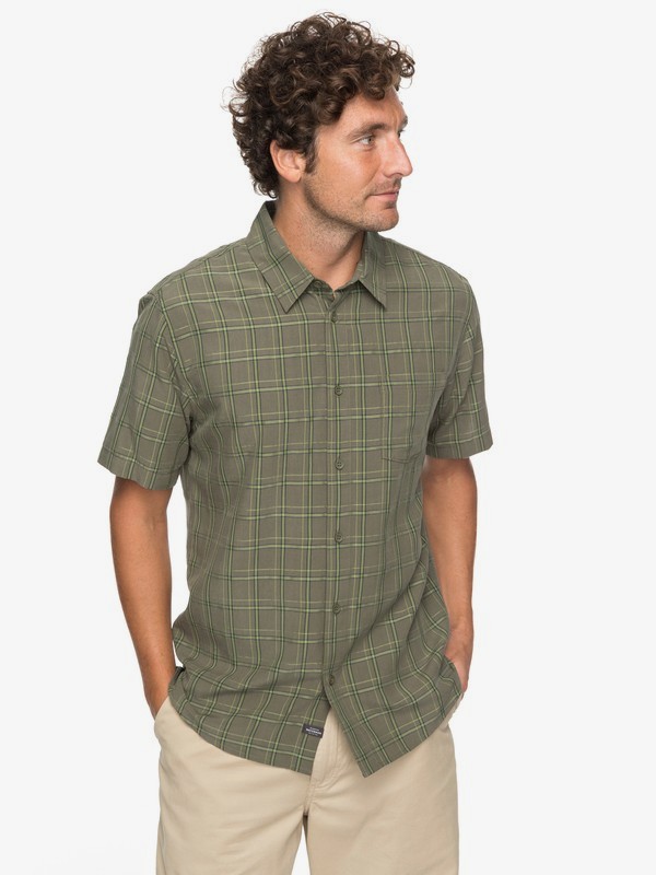 quiksilver, CHECKEDOUT SS, BEETLE CHECKED OUT (gqm1) 0 CHECKEDOUT SS EQMWT03134 Quiksilver