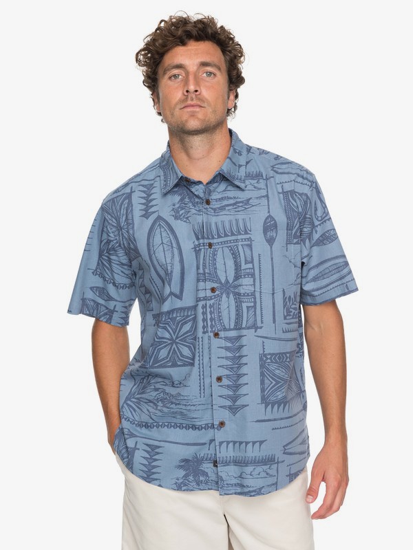 quiksilver, SURFYARD STACK SS, BLUE SHADOW SURFYARDSTOKE (bkq6) 0 SURFYARD STACK SS EQMWT03136 Quiksilver