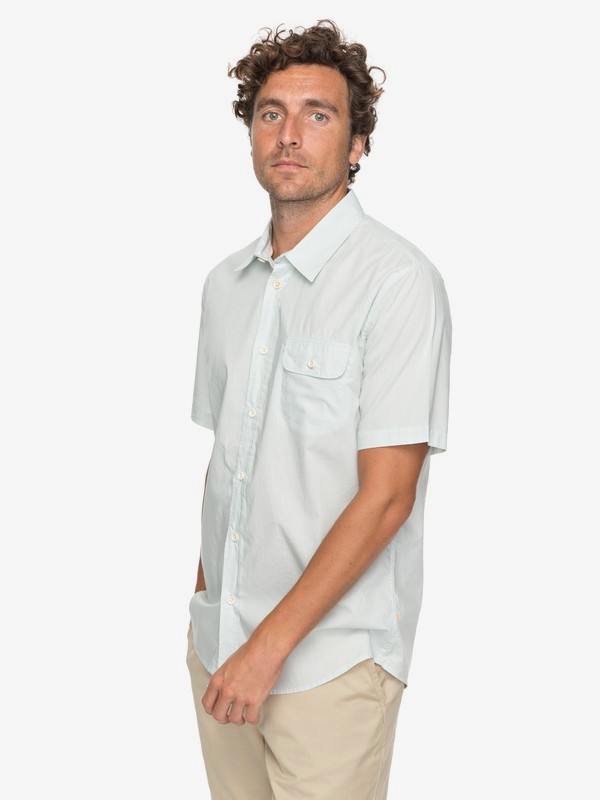 quiksilver, Waterman Big Board - Chemise à manches courtes pour Homme, MISTY BLUE (bep0) 0 Waterman Big Board - Chemise à manches courtes pour Homme Bleu EQMWT03137 Quiksilver