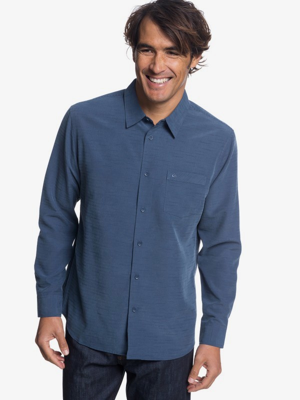quiksilver, Waterman Centinela - Camiseta técnica de manga larga para Hombre, PARISIAN NIGHT (byp0) 0 Waterman Centinela - Camiseta técnica de manga larga para Hombre Azul EQMWT03176 Quiksilver