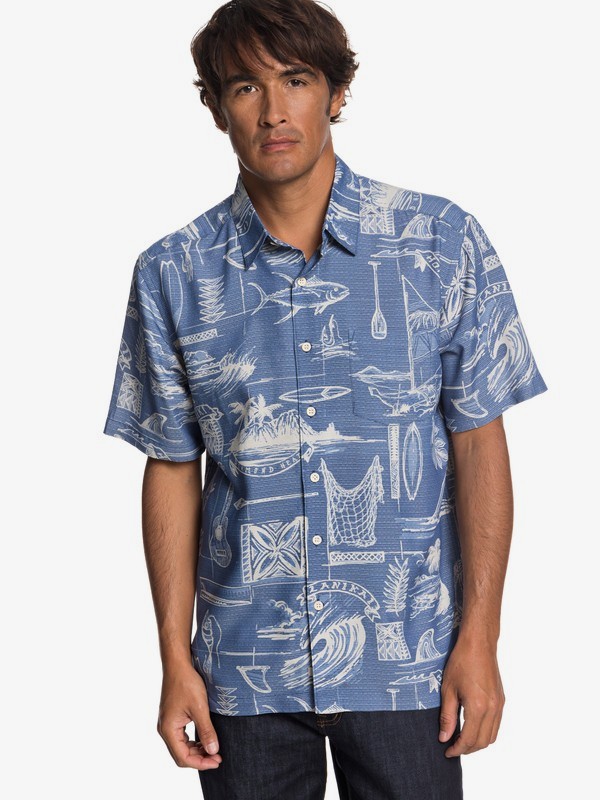 quiksilver, Playera de Manga Corta Waterman Tools Of Trade, MONACO BLUE (byc0) 0 Playera de Manga Corta Waterman Tools Of Trade EQMWT03197 Quiksilver