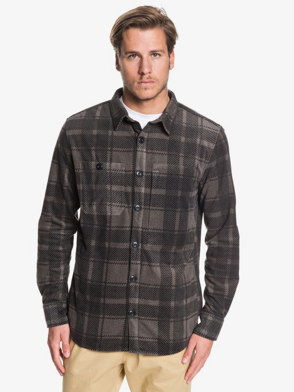 quiksilver, NORTH SEA EXPEDITION LS, RAVEN (ksq0) 0 NORTH SEA EXPEDITION LS Black EQMWT03230 Quiksilver