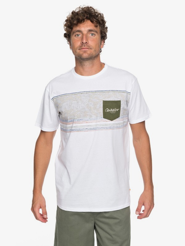 quiksilver, Waterman Dream Stringer - Pocket-T-Shirt für Männer, WHITE (wbb0) 0 Waterman Dream Stringer - Pocket-T-Shirt für Männer Weiss EQMZT03071 Quiksilver