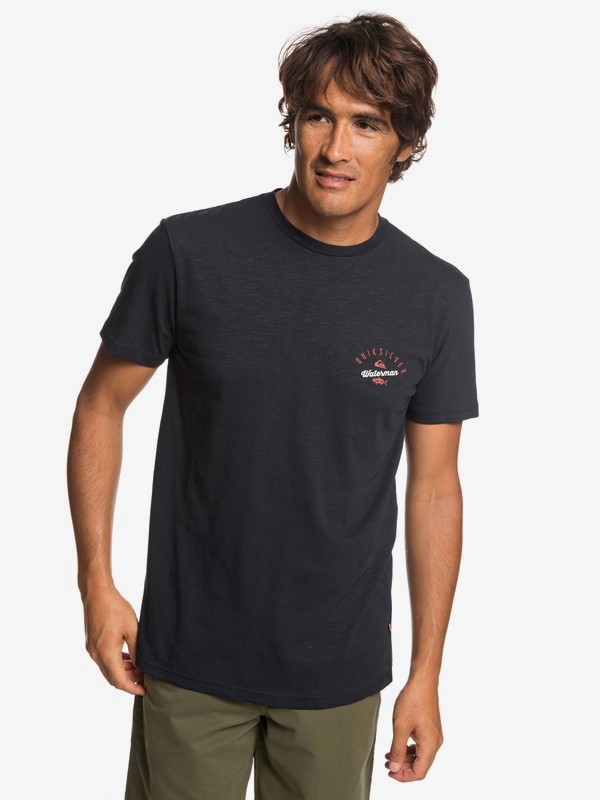quiksilver, Waterman Aztec Fish - T-Shirt für Männer, BLACK (kvj0) 0 Waterman Aztec Fish - T-Shirt für Männer Schwarz EQMZT03145 Quiksilver