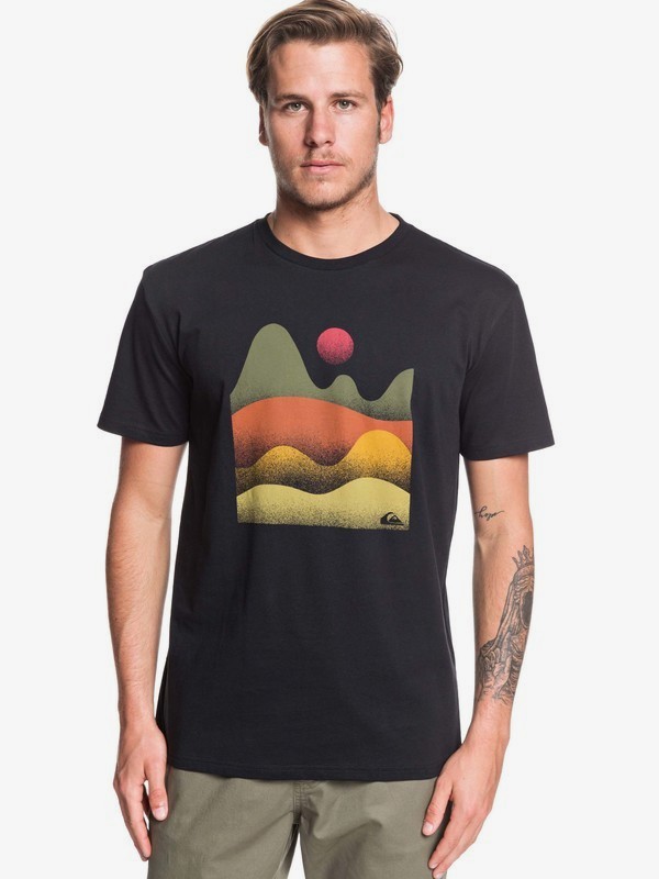 quiksilver, Waterman Cool Horizon Tee, BLACK (kvj0) 0 Waterman Cool Horizon Tee Black EQMZT03170 Quiksilver
