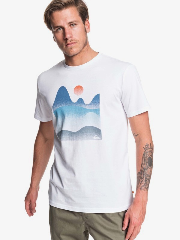 quiksilver, Waterman Cool Horizon Tee, WHITE (wbb0) 0 Waterman Cool Horizon Tee White EQMZT03170 Quiksilver