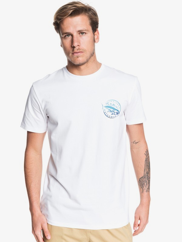 quiksilver, Waterman Quick Swimmer Tee, WHITE (wbb0) 0 Waterman Quick Swimmer Tee White EQMZT03179 Quiksilver