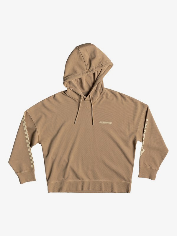 quiksilver, Quiksilver Womens - Kapuzenpulli mit Boxy Fit für Frauen, PRALINE (ckq0) 0 Quiksilver Womens - Kapuzenpulli mit Boxy Fit für Frauen Braun EQWFT03002 Quiksilver