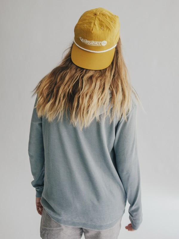 quiksilver, Quiksilver Womens Nylon Snapback Hat, RATTAN (yhp0) 0 Quiksilver Womens Nylon Snapback Hat Yellow EQWHA03000 Quiksilver