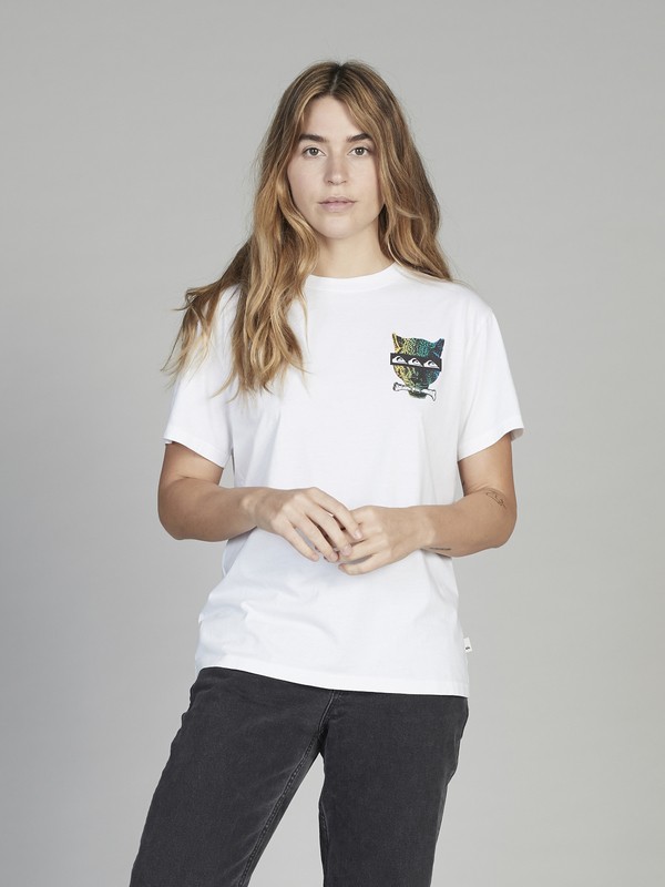 quiksilver, Quiksilver Womens Tee, WHITE (wbb0) 0 Quiksilver Womens Tee White EQWKT03017 Quiksilver