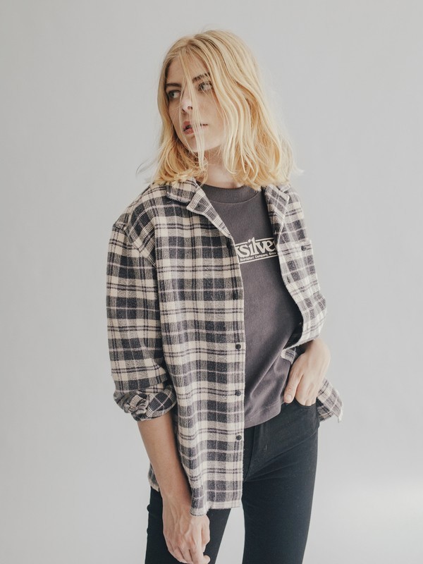 quiksilver, Quiksilver Womens - Camisa/Chaqueta de Manga Larga para Mujer, TARMAC STRUTTEN BLUES (kta1) 0 Quiksilver Womens - Camisa/Chaqueta de Manga Larga para Mujer Negro EQWWT03000 Quiksilver