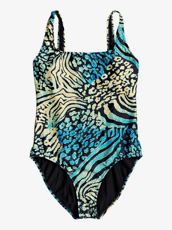 quiksilver, Quiksilver Womens One-Piece Swimsuit, BLACK LIFE QUIK (kvd6) 0 Quiksilver Womens One-Piece Swimsuit Black EQWX103003 Quiksilver