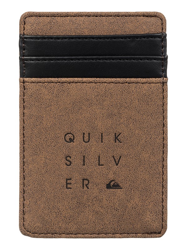 quiksilver, Cash Clip, CHOCOLATE (ctk0) 0 Cash Clip EQYAA03140 Quiksilver