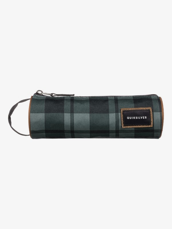 quiksilver, Quiksilver - Federmäppchen, BP PLAID TARMAC (kta9) 0 Quiksilver - Federmäppchen Schwarz EQYAA03346 Quiksilver