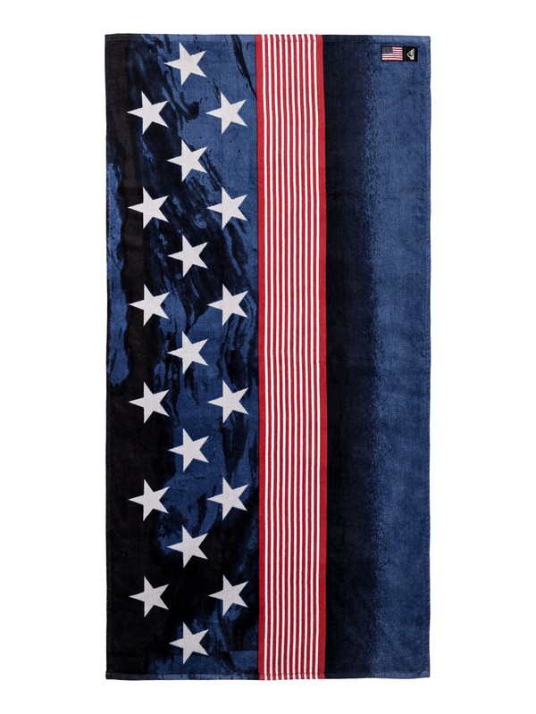 quiksilver, 4th Of July Beach Towel, NAVY BLAZER (byj0) 0 4th Of July Beach Towel EQYAA03486 Quiksilver
