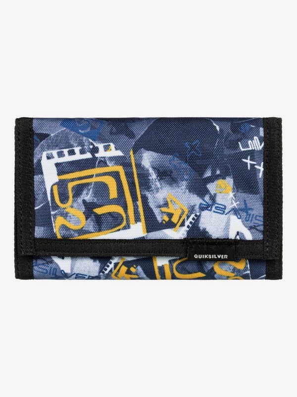 quiksilver, The Everydaily - Cartera de pliegue triple, NAVY BLAZER (byj0) 0 The Everydaily - Cartera de pliegue triple Azul EQYAA03530 Quiksilver