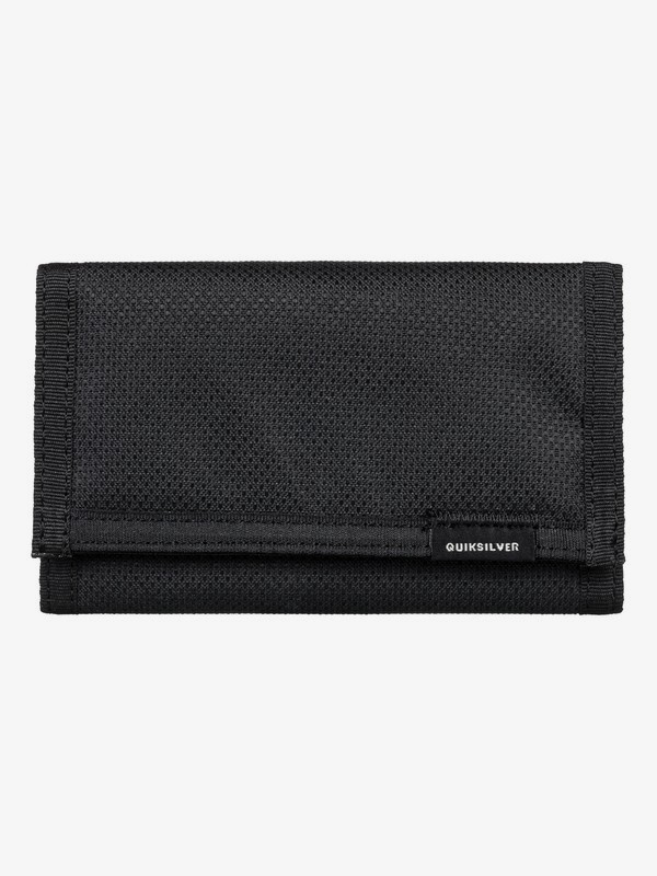 quiksilver, The Everydaily TriFold Wallet, DOBBY BLACK (kyh0) 0 The Everydaily TriFold Wallet Black EQYAA03530 Quiksilver