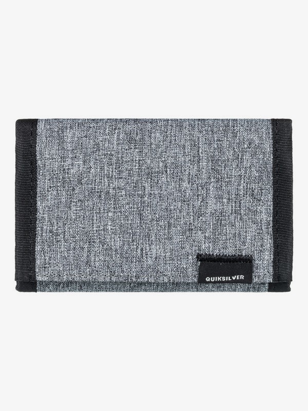 quiksilver, The Everydaily - Tri-Fold Wallet, LIGHT GREY HEATHER (sjsh) 0 The Everydaily - Tri-Fold Wallet Grey EQYAA03530 Quiksilver