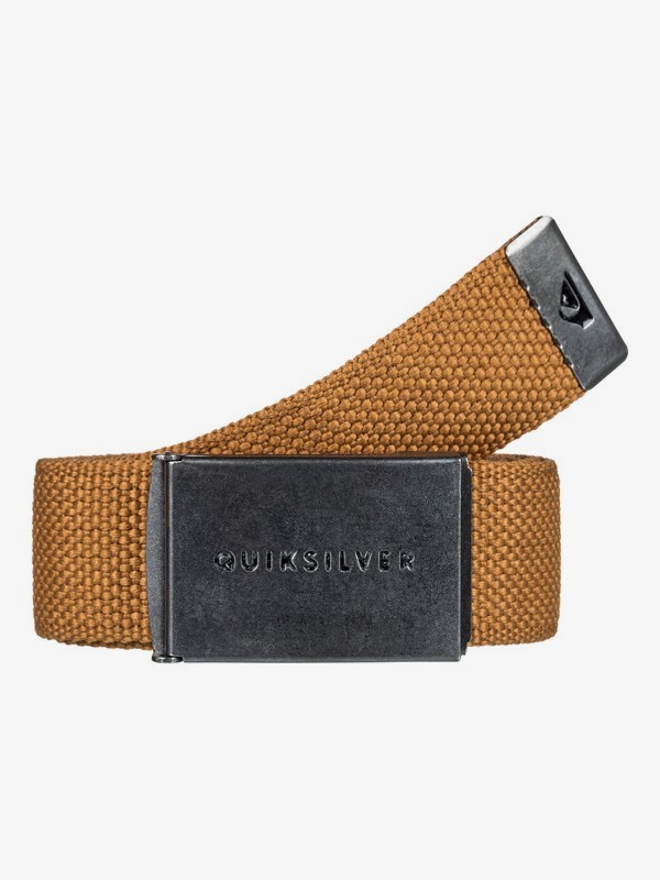 quiksilver, Principle Webbing Belt, BONE BROWN (cmt0) 0 Principle Webbing Belt EQYAA03559 Quiksilver