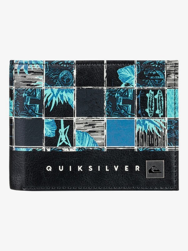 quiksilver, Freshness - Cartera de dos secciones, BIJOU BLUE (bng0) 0 Freshness - Cartera de dos secciones Azul EQYAA03561 Quiksilver