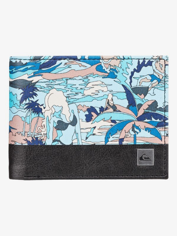 quiksilver, Кошелек Freshness, AQUA SPLASH (bzg0) 0 Кошелек Freshness Синий EQYAA03561 Quiksilver