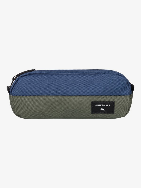quiksilver, Tasmen - Pencil Case, FOREST NIGHT (csn0) 0 Tasmen - Pencil Case Brown EQYAA03575 Quiksilver